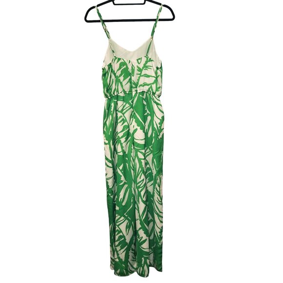 Lilly Pulitzer For Target Green White Boom Boom Jumpsuit Size Small - Picture 2 of 9
